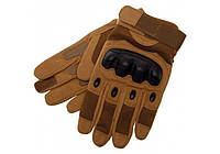 Тактические перчатки сенсорные койот T-Gloves размер XL (22-24 см)