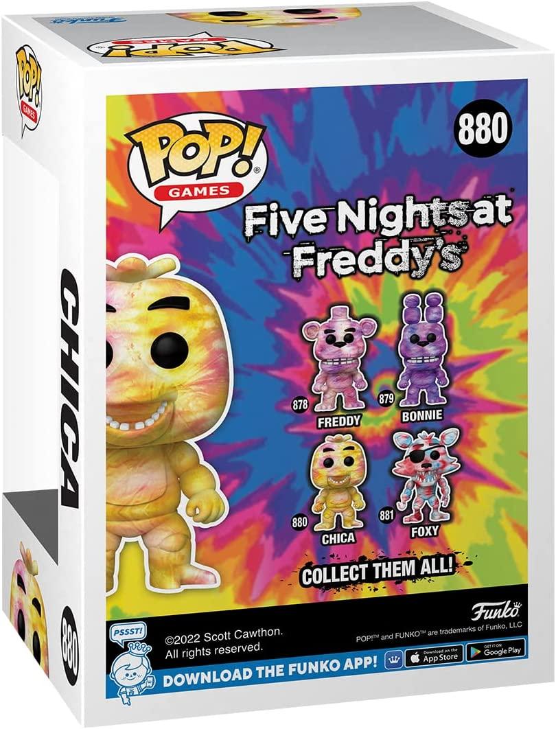 Funko Pop Фигурка 5 ночей с Фредди Чика Five Nights at Freddy's Tie Dye - Chica - фото 3 - id-p1712025581