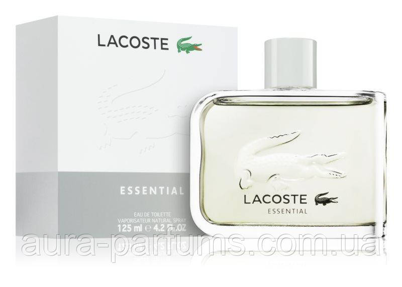 Мужские духи Lacoste Essential (Лакоста Эссеншиал) Туалетная вода 125 ml/мл - фото 2 - id-p1702319699