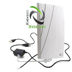 Т2 антена ARU-02 Квант-Єфір | комплект для зовнішнього застосування + адаптер живлення антени ES-USB-5V