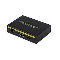 У Нас: Екстрактор аудіо HDMI-конвертер SPDIF Toslink RCA тюльпан black -OK