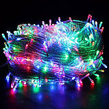 Гірлянда новорічна "Нитка" LED 300 лампочок 30 м, фото 2