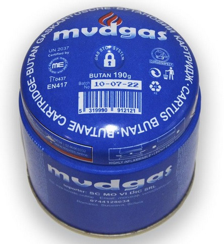Газовий балончик бутан Mudgas 190 г, фото 1