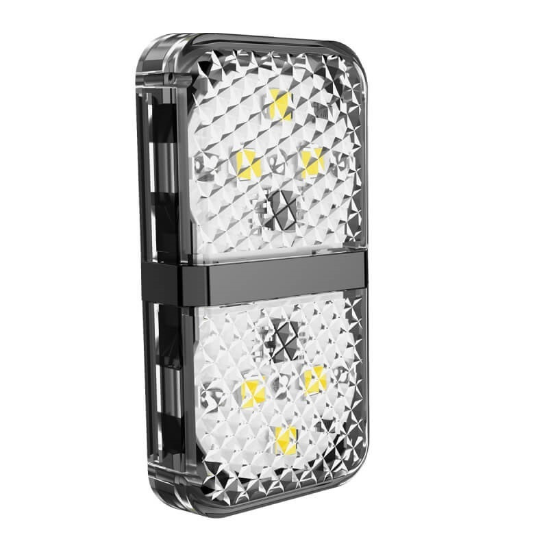 У продажі: Підсвітка LED відкритих дверей автомобіля BASEUS CRFZD-01 2 шт. чорна VseOK