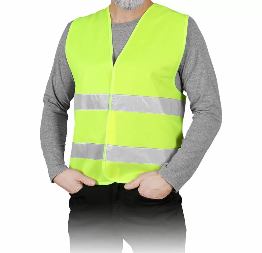 Купить Жилетка дорожная светоотражающий Elegant XXL Зеленая (100 502 ...