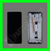 Дисплей Xiaomi Poco X3 / Poco X3 NFC / Poco X3 Pro з сенсором та рамкою, чорний (оригінальні комплектуючі)