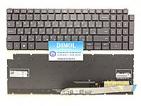 Оригінальна клавіатура для Dell Inspiron 15 7591, 5590, 5591, 5598, P90F, P102F, P98F, P88F series, rus, black, підсвічування