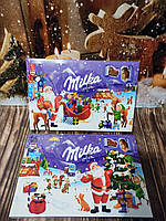 Новорічний адвент календар Milka 200грам із Швейцарії