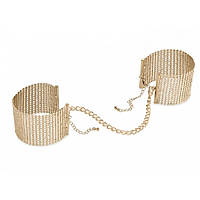 Браслеты-наручники Bijoux Indiscrets золотые, OS sexstyle