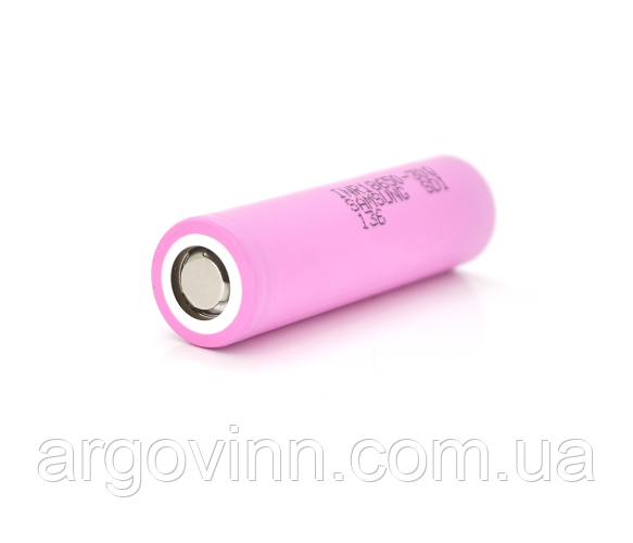 Акумулятор 18650 Li-Ion Samsung INR18650-30Q, 2900 mAh, 30A, 4.2/3.6/2.5V, PINK, OEM