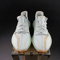 Кросівки жіночі весна літо Adidas Yeezy Boost 350 NEW бірюзові. Легкі жіночі кроси Адідас Ізі Буст 350, фото 6