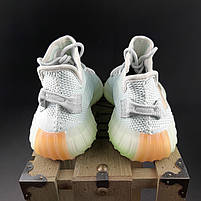 Кросівки жіночі весна літо Adidas Yeezy Boost 350 NEW бірюзові. Легкі жіночі кроси Адідас Ізі Буст 350, фото 9