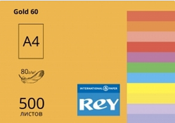 Папір кольор. А4 80г/м інт. REY Adagio Gold 60 (золотий)(500)(2500)