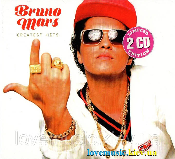 Музичний сд диск BRUNO MARS Greatest hits (2017) (audio cd)