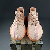 Кросівки жіночі Adidas Yeezy Boost 350 NEW світло-коричневі. Легкі жіночі кроси Адідас Ізі Буст 350, фото 5