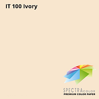 Папір кольор. А4 75 г/м паст. Spectra Color Ivory 100 (слонова кистка) (10)