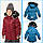 Куртка парку зимова синя (унісекс), фото 4