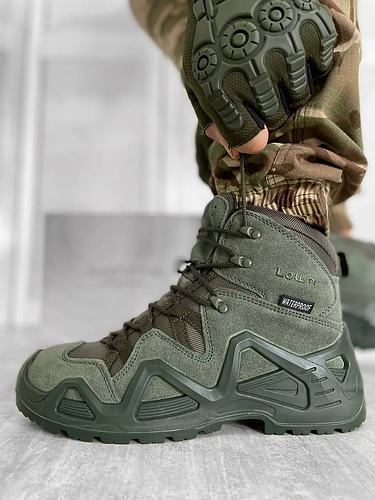 Тактические ботинки LOWA haki К 1-0 Мужская защитная военная обувь ВСУ ...