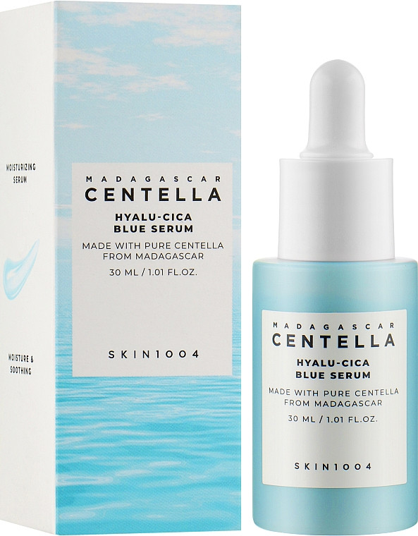 Зволожуюча сироватка Skin1004 Madagascar Centella Hyalu-Cica Blue Serum 30 мл