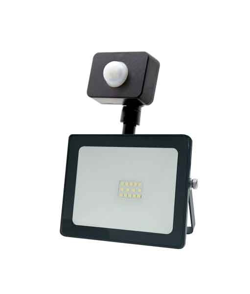 Прожектор THE LIGHT з датчиком руху 10W 800Lm 6500K IP65 TL 4138, фото 1