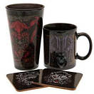 Подарунковий набір DUNGEONS and DRAGONS Ampersand - склянка, чашка та 2 костери (Підземілля та дракони), фото 3