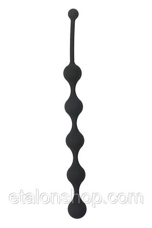Анальний ланцюжок SEE YOU FIVE BEADS ANAL BLACK, фото 2