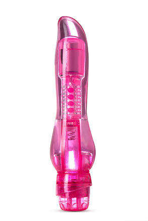 Вібратор гелевий Blush Naturally Yours Can-Can Pink, фото 2