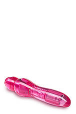 Вібратор гелевий Blush Naturally Yours Can-Can Pink, фото 2