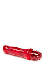 Вібратор гелевий Blush Naturally Yours Can-Can Red, фото 3