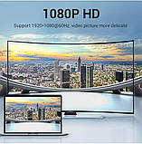 Відео перехідник Vention DVI-I 24+5 до VGA Конвертер 1080P для комп'ютера, відеокартита ін. Чорний ECFB0, фото 7