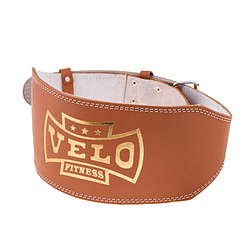 Пояс атлетичний ШИРОКИЙ шкіряний VELO M-L-розмір