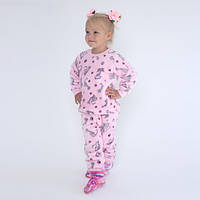 Красивая детская теплая пижама для девочки, р116 Новая коллекция!