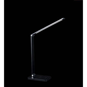 Настільна лампа з безпровідною зарядкою для телефону  Ray SM-0194 чорна