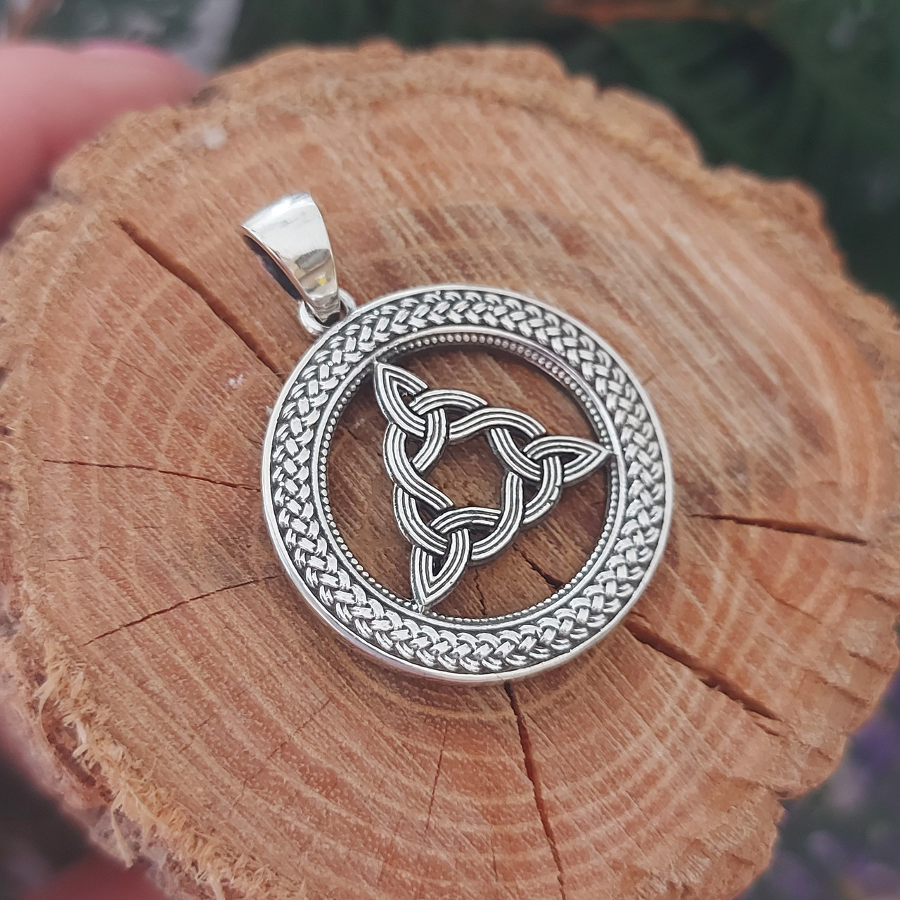 Вузол Бригіт, оберіг, талісман скандинавський, кулон, підвіс, амулет