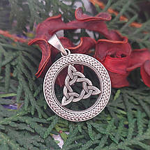 Вузол Бригіт, оберіг, талісман скандинавський, кулон, підвіс, амулет, фото 3