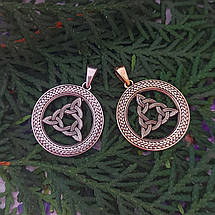 Вузол Бригіт, оберіг, талісман скандинавський, кулон, підвіс, амулет, фото 2