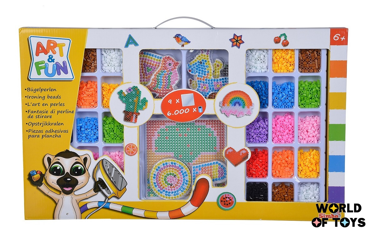 Термомозаїка, 6000 елементів, 9 трафаретів, 6+ | 6374147, фото 1