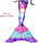 Лялька Барбі русалка Дрімтопія Мерехтлива блискуча Barbie Dreamtopia Twinkle Lights Mermaid Blonde, фото 5