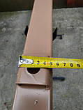 Балка для причепа квадратна, посилена (товщина 6 мм) з маточинами шплинтованными АТВ-155 (01Р), фото 7