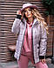 Жіноча тепла куртка великі 48,52,56,60, фото 8