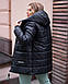 Жіноча тепла куртка великі 48,52,56,60, фото 10