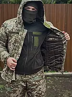 Костюм soft shell Теплий зимовий  на синтепоні піксель для ЗСУ тепла форма