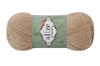 Alize Alpaca Royal New, Бежевий №262