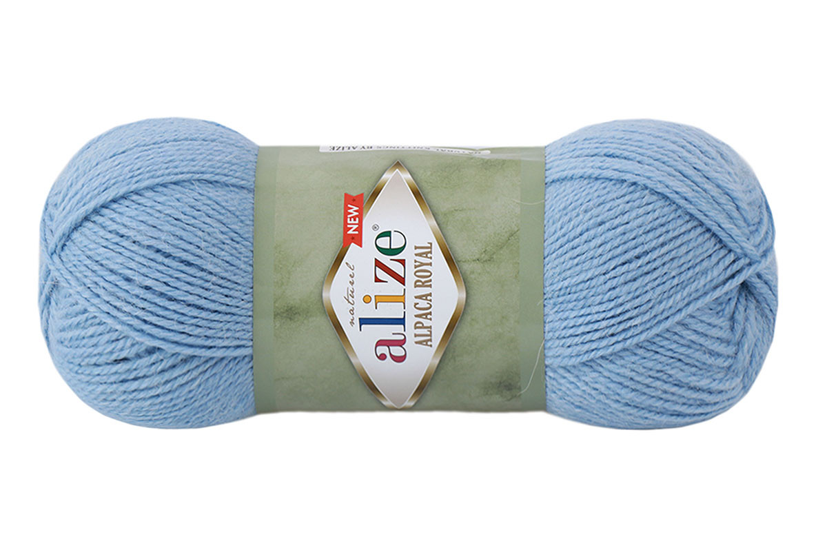 Alize Alpaca Royal New, Блакитний №356
