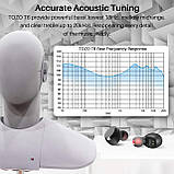TOZO T10 Bluetooth навушники Premium Deep Bass. IPX8, Touch Control. No1 в США., фото 8