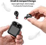 TOZO T6 Bluetooth навушники Premium Deep Bass. IPX8, Touch Control. No1 в США., фото 5