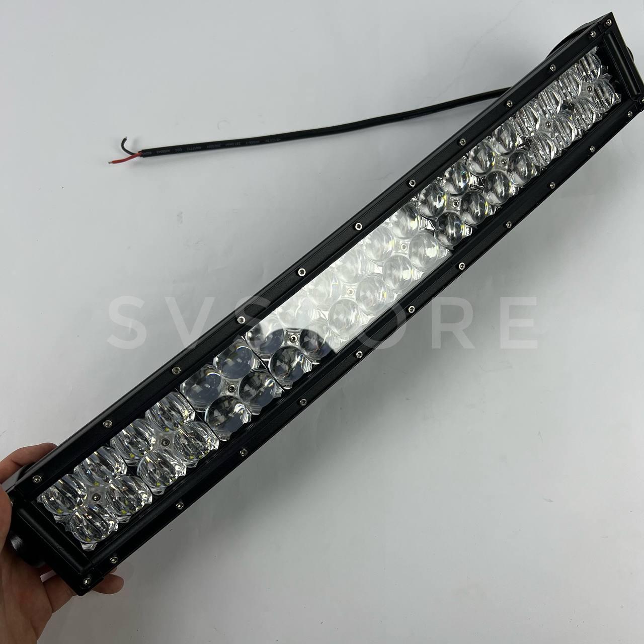 Вигнута дворядна світлодіодна балка 2" 120W Curved Double Row LED Light Bar
