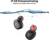 TOZO T10 Bluetooth навушники Premium Deep Bass. IPX8, Touch Control. No1 в США., фото 3