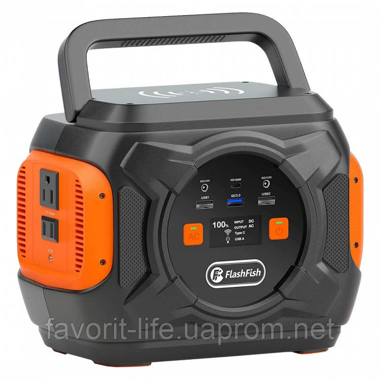 Портативна зарядна електростанція 320 W 80000 mAh Portable Power Station Flashfish A301 (85406)