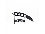 Кінжал 26 см кунай клинок чакри Асума з аніме Наруто + підставка — Kunai, Naruto, Cosplay, фото 3